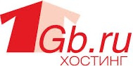 Логотип хостинга 1GB